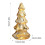 Glass LED Christmas Tree Lamp Warm White Battery Operated 6