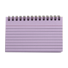 Multicolor Ruled Index Cards 3x5 Inch 50 Pack Light Purple