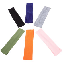 Worgeous sports headband sweat bands set 6 pcs