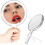 Triani Double-Sided Makeup Mirror 10X Magnification Round 1