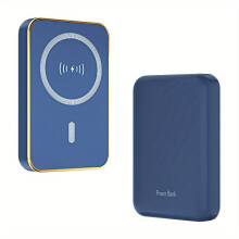 Magnetic Power Bank 5000mAh Blue
