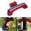 Mountain Bike Taillight Waterproof USB Charging Black 1