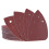 Sanding Paper Kit Mouse Shape 140x100mm 6-Hole 40pcs 1