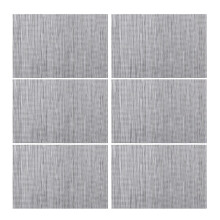 Vinyl Placemats Heat Resistant Classic Indoor Outdoor 4 Pack