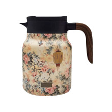 Vintage Floral Insulated Teapot 800ml with Built-in Infuser
