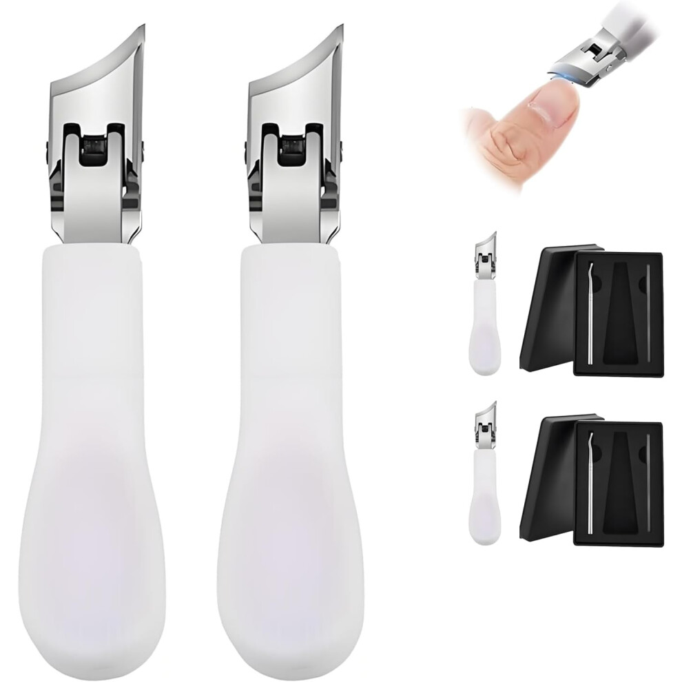 Eagle Beak Nail Clippers Set 3 pcs Wide Jaw Slanted