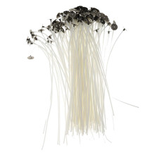Beeswax Candle Wicks with Sustainers 50 pcs 5.9 inch