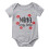 Baby Boys Short Sleeve Bodysuits Gray Size 90 1