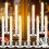 LED Window Candles with Remote Timer Suction Cups 10-Pack 1