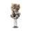 Acryl Shy Kitty bobblehead autodashboardversiering 1