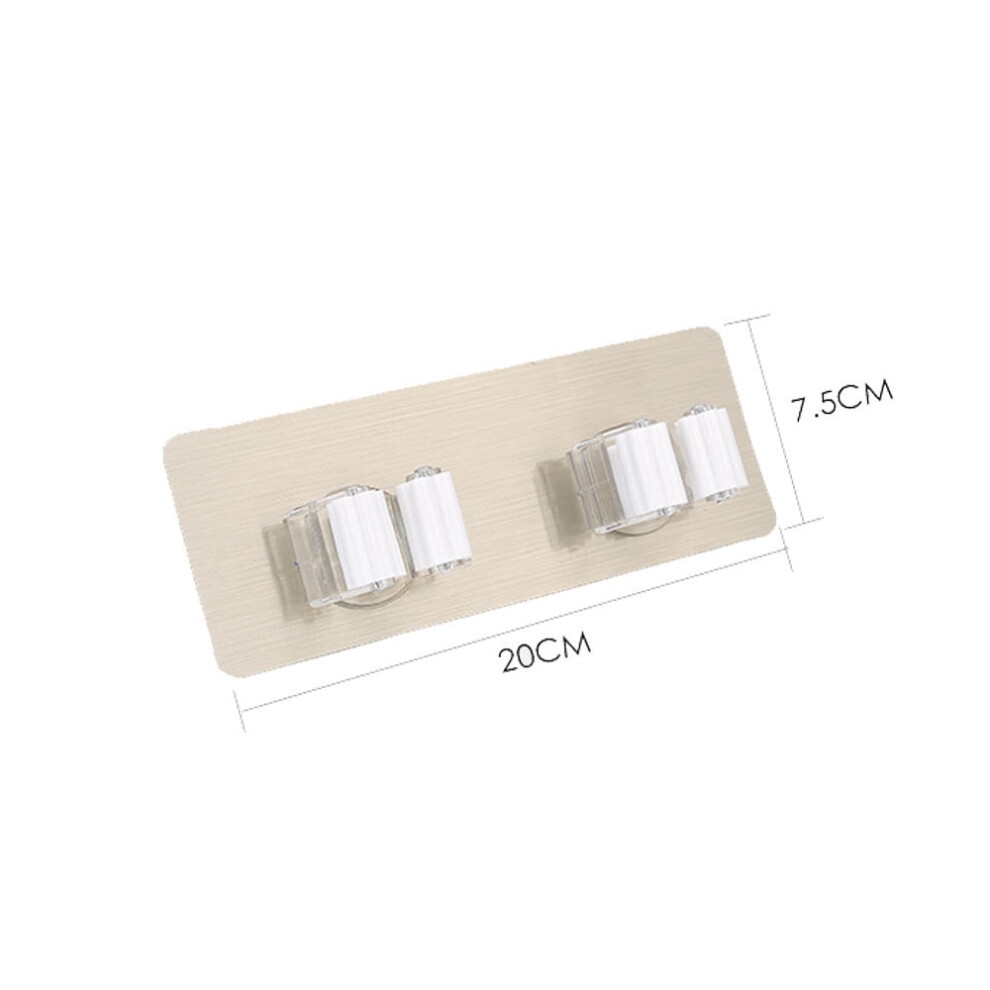 Wall-Mounted Broom And Mop Holder 2-Position 9377112661209