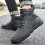 Men's Casual High-Top Leather Boots Warm Short Style 6
