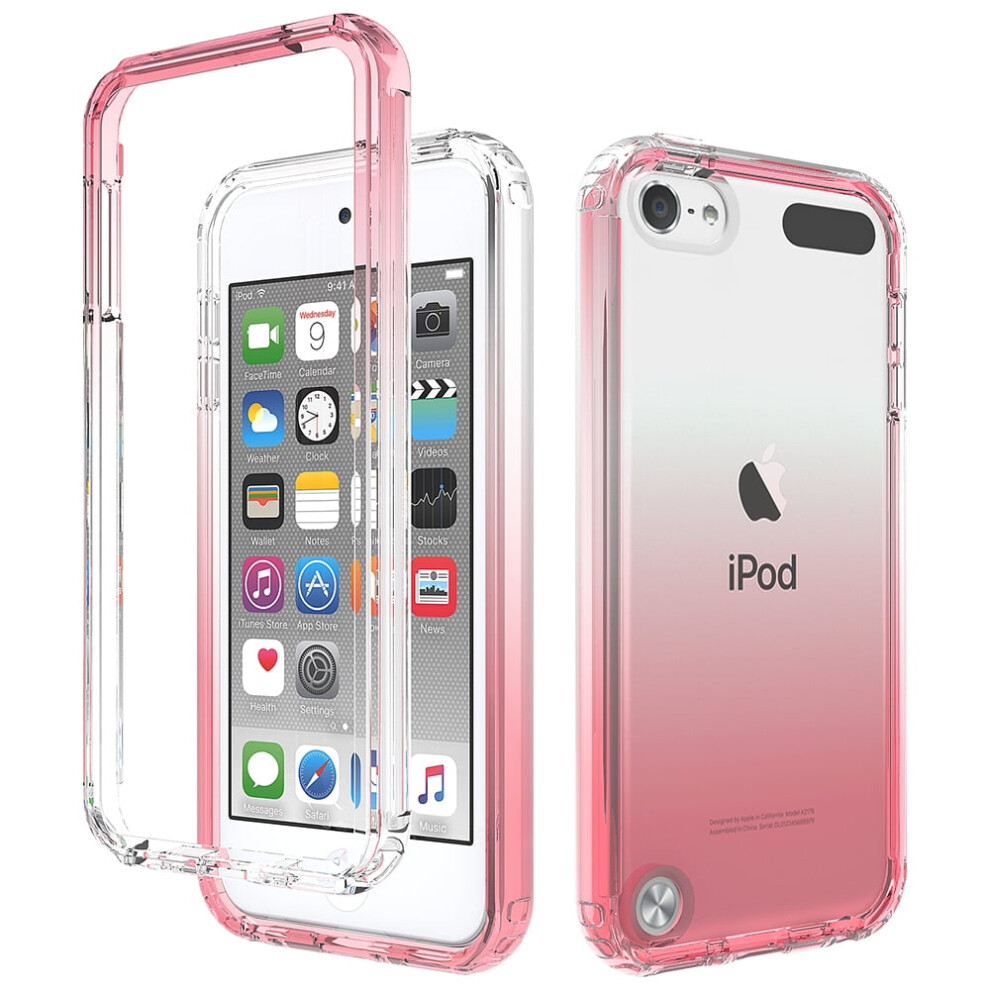 Tpu Ipod Touch Case For 7Th/6Th/5Th Gen Â Gradient Clear, 9401284143796