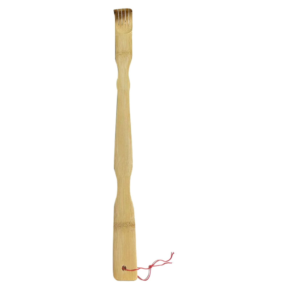 Bamboo Back Scratcher Natural Wood 17.3 Inch