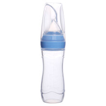 Silicone Baby Food Bottle Spoon Feeder 120ml