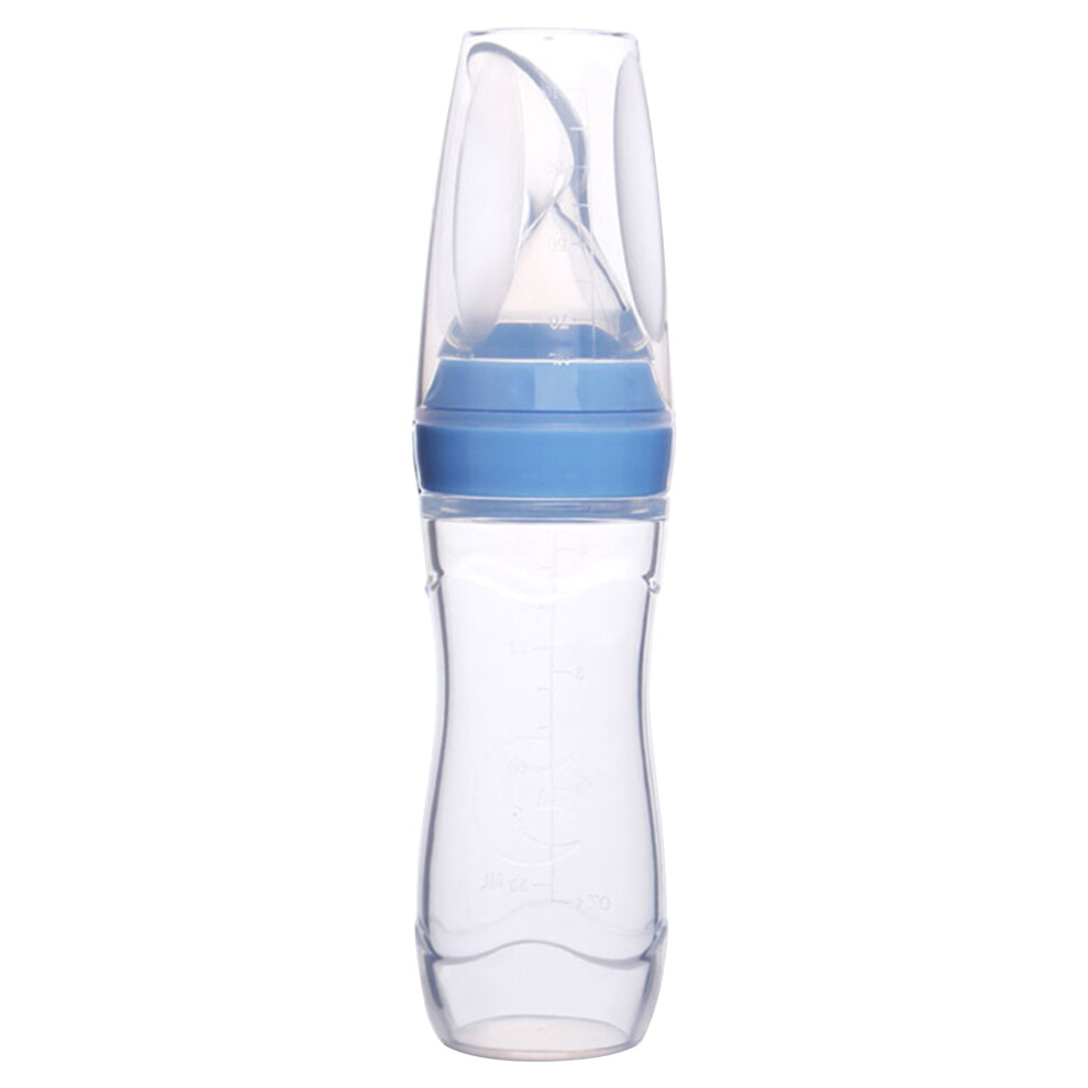 Silicone Baby Food Bottle Spoon Feeder 120ml