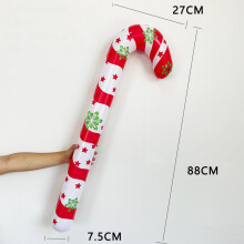 Inflatable Candy Cane Balloon PVC Christmas Decoration