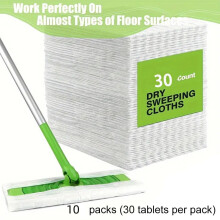 Dry Sweeping Cloths Disposable Duster Mop Pads