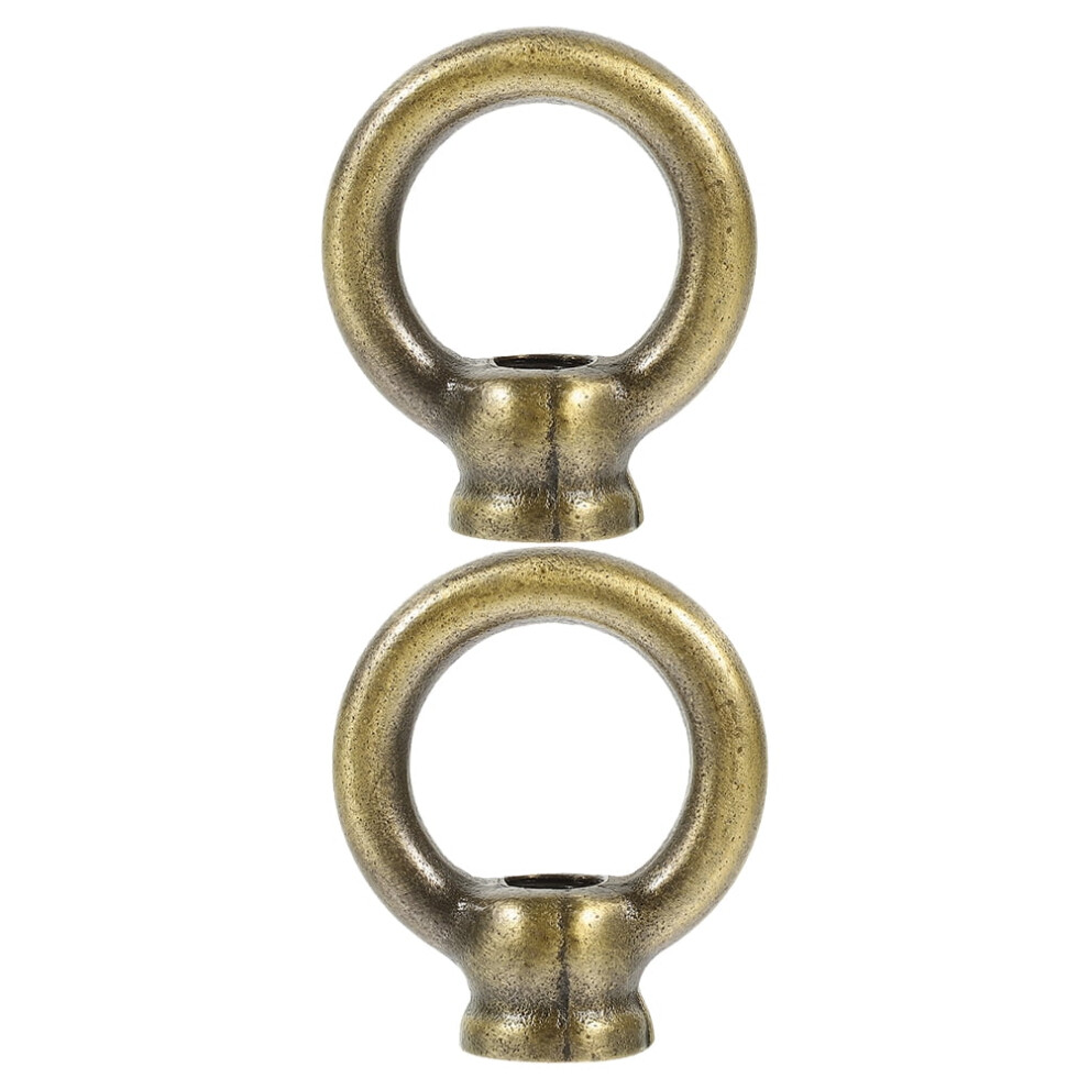 Metal Lighting Fixture Loops Hook Rings 2 Pcs 9401284138471