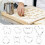 Easter Cookie Cutters Set Stainless Steel 8-Piece 6