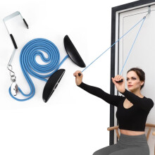 Shoulder Pulley Physical Therapy System Over-the-Door