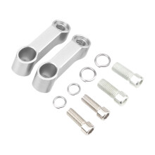 Motorcycle Mirror Mount Extender Bracket Replacement Base