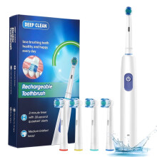 Electric Toothbrush for Adults with 5 Speeds and 600mAh