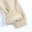 Kinderfleece trui, beige, maat 6M-7T 7