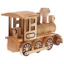 Wood Locomotive Model Vintage Rustic Home Decor 1 Pack