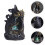 Aromatherapy Burner LED Lamp Black Resin 1 Set 1