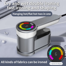 Portable Clothes Steamer with 360 Rotating Nozzle,