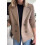 Kurzer, gestrickter Damenblazer mit doppelter Knopfleiste 8