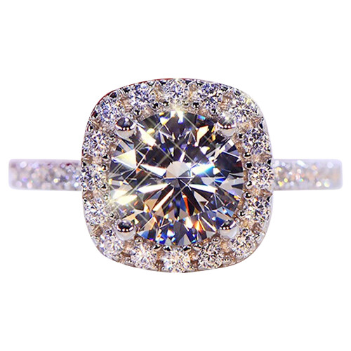 Mothers Day Gift Women's Artificial Diamond Ring Size 10