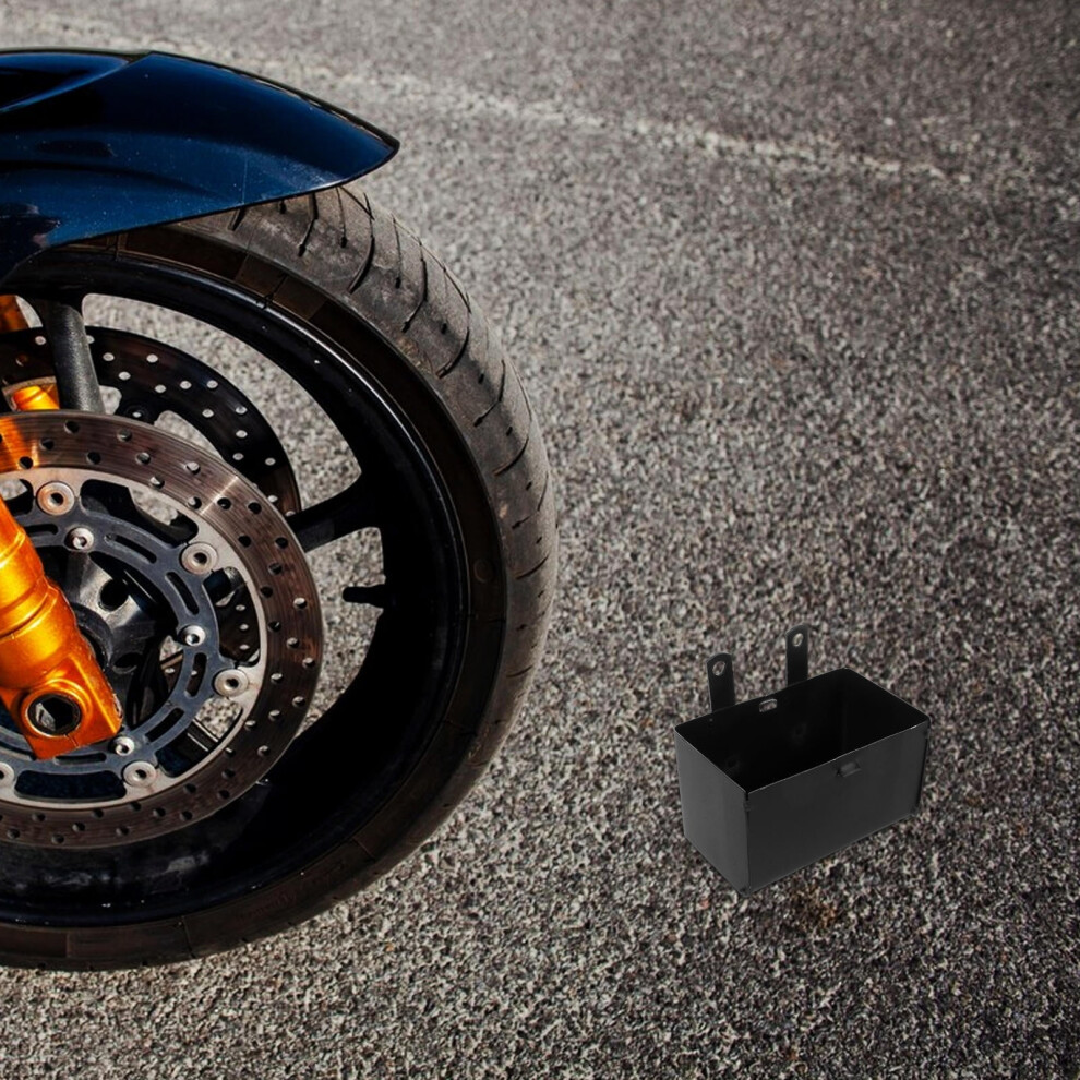 Motorcycle Battery Carrier Case Metal Storage Box For Dirt 9027700213081