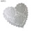 Heart-Shaped Paper Doily 10 cm 100 pcs 1
