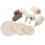 Buffing Wheel for Grinder Kit 10 pcs 6 x 4.5 x 4.5 cm 1