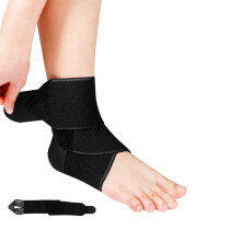 Ankle Brace for Sprains and Tendonitis Relief Black