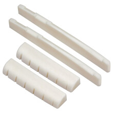 Acoustic Guitar Bone Bridge Saddle and Nut Set 72mm 43mm