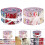 Fabric Strips Roll Multi-Color 2.5 Inch 72 Pieces (2 Rolls) 1