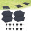 Stepping Stones Square Stake-Down Pavers Cyan Hexagon 4 pcs 1