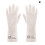 Translucent Rubber Dishwashing Gloves with Extra-Long Cuff, 1