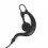 Headset with Coiled Cable and Clip-On Ear Mic for Two-Way 2