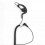 Headset with Coiled Cable and Clip-On Ear Mic for Two-Way 5