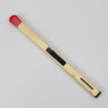 Match-Shaped Refillable Butane Lighter Adjustable Flame 2