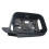 1Pair Replacement Mirror Covers Car Side Door Rear View Mirror Cover Cap Shell for   2009-2012 4