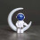 Taarttopper met astronautenthema (1 stuk) 7