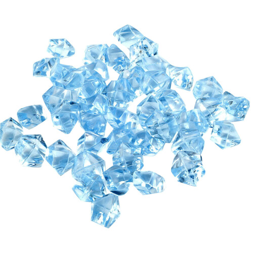 Acrylic Cube Vase Fillers Multicolor 50 Pcs
