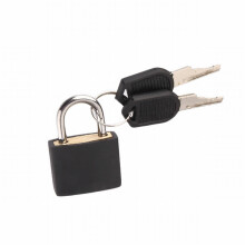 Mini Metal Luggage Locks Plastic-Covered Copper 1 Set
