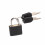 Mini Metal Luggage Locks Plastic-Covered Copper 1 Set 1