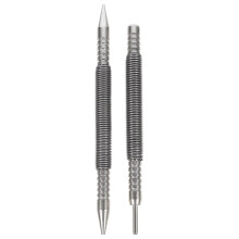 Punch Down Bit Spring Nail Set Rust-Proof Hammerless 2 Pcs